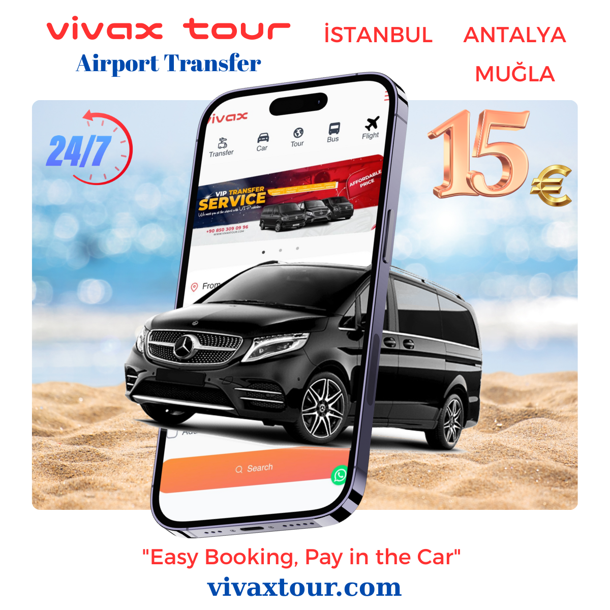 Vivax Tour Antalya Airport Transfer